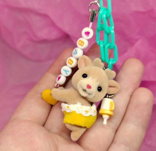 Baby Reindeer keychain